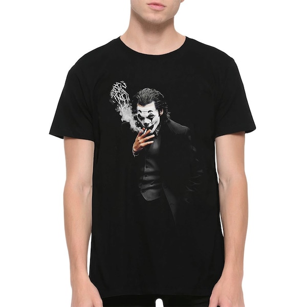 Joker Movie T-shirt, Joaquin Phoenix shirt, heren- en damesmaten (JOK-00001)