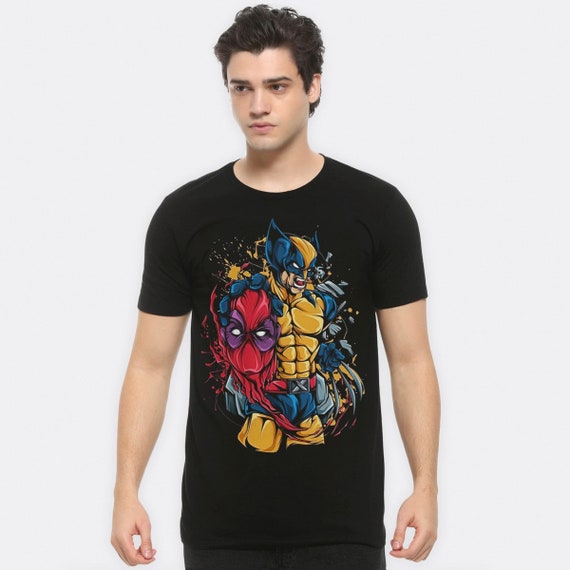 トップス Deadpool Deadpool and Wolverine Art T-shirt, Men's and Women's Sizes