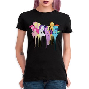 Camiseta de My Little Pony, tallas para hombre y mujer (MUL-85111)