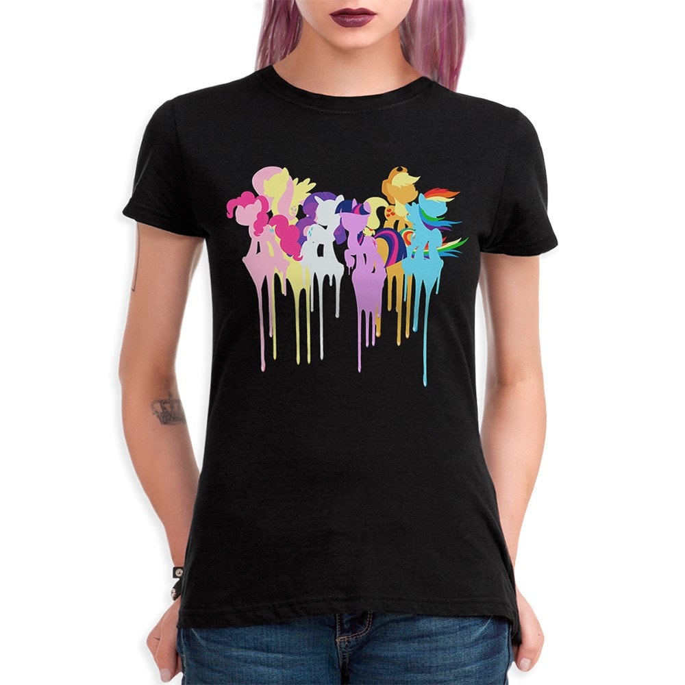 My Little Pony Personagens Principais Rindo Mulheres 'T-Shirt