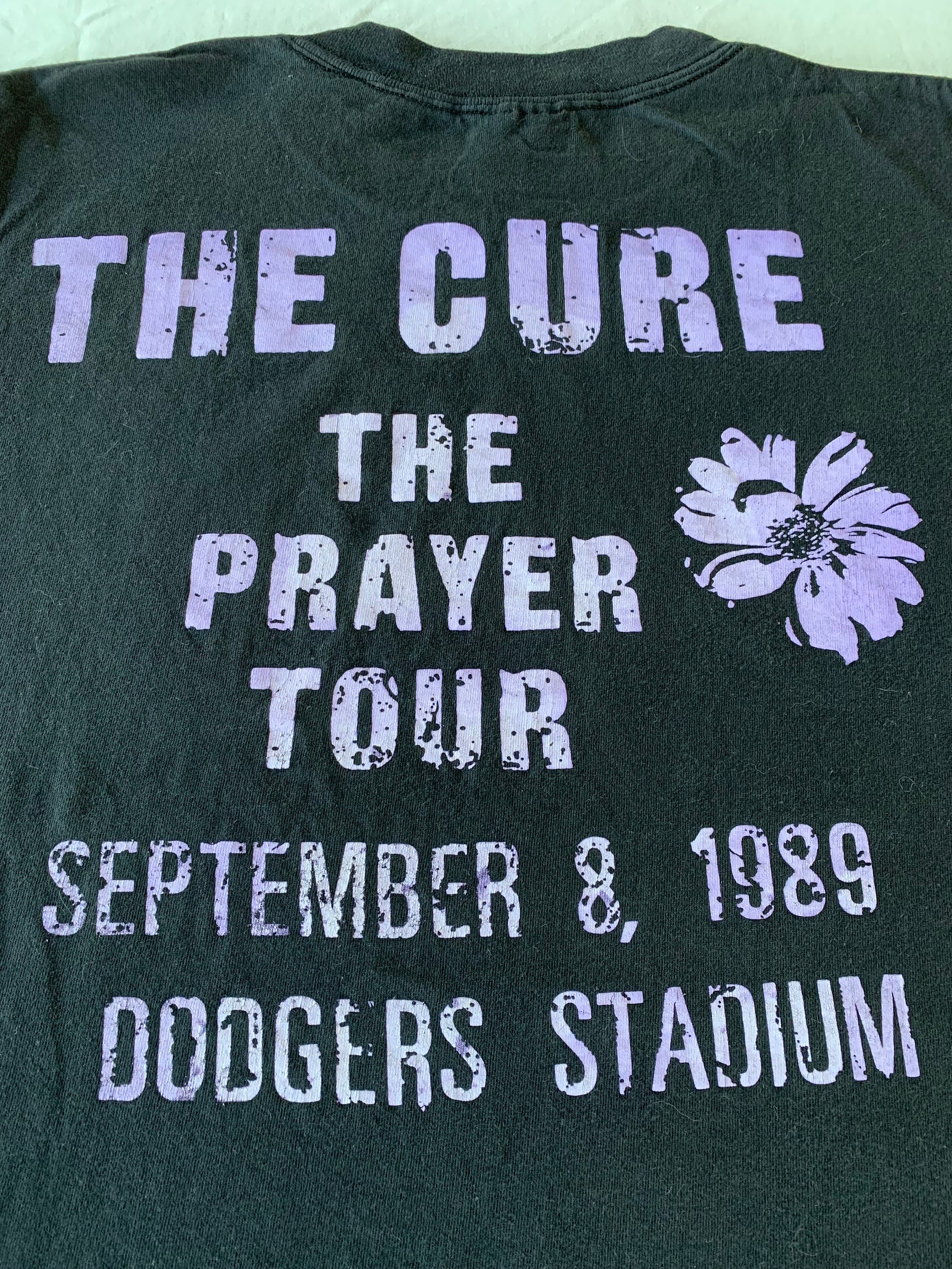 The Cure Extremely RARE Vintage 1989 Prayer Tour T Shirt From 