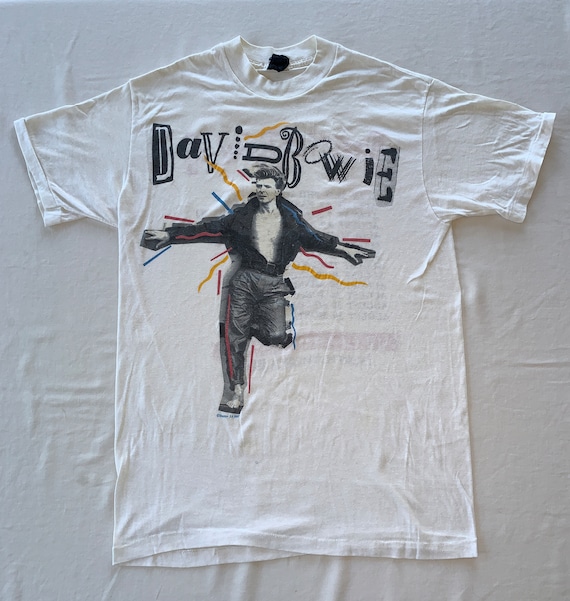 David Bowie vintage 1987 Glass Spider tour T shir… - image 1