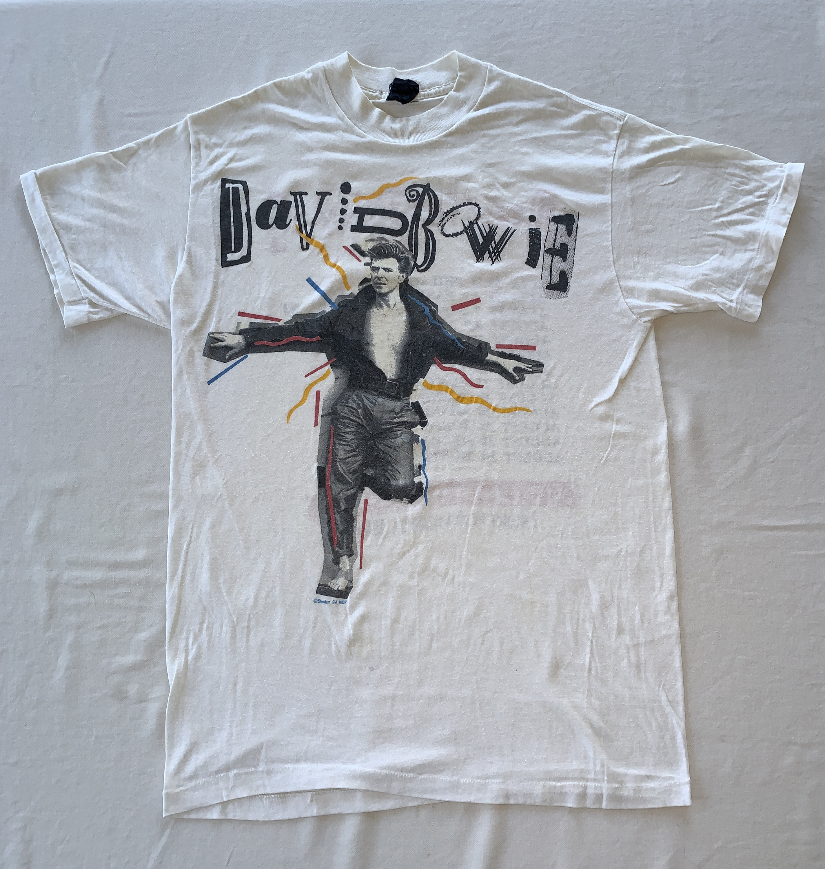 DAVID BOWIE Glass Spider Tour Tee 1987s