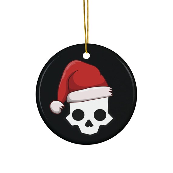 Christmas Liberty Spreading Santa Buffdivers Skull, Two-sided