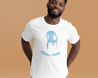 Chill Time with a Chair Graphic Unisex t-shirt