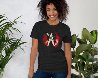 Overcome Manga Ninja Unisex t-shirt