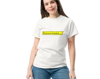 Zusammen Comic Book Style Unisex classic tee