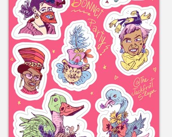 Easter Bonnet Parade (Sticker pack)