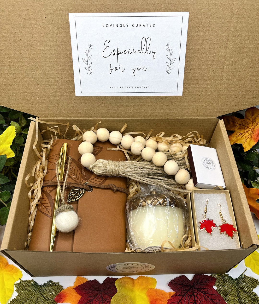 Fall Gift Box for Her Autumn Gift Box Fall Gift Basket Etsy