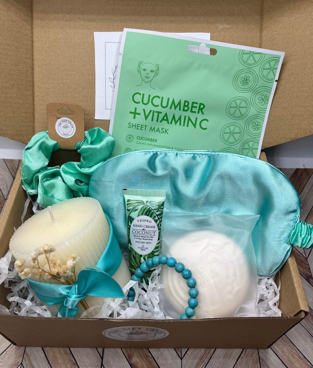 Spa Birthday Gift Box for Women, Spa Gift Box for Her, Thinking of You Gift Box, Self Care Gift