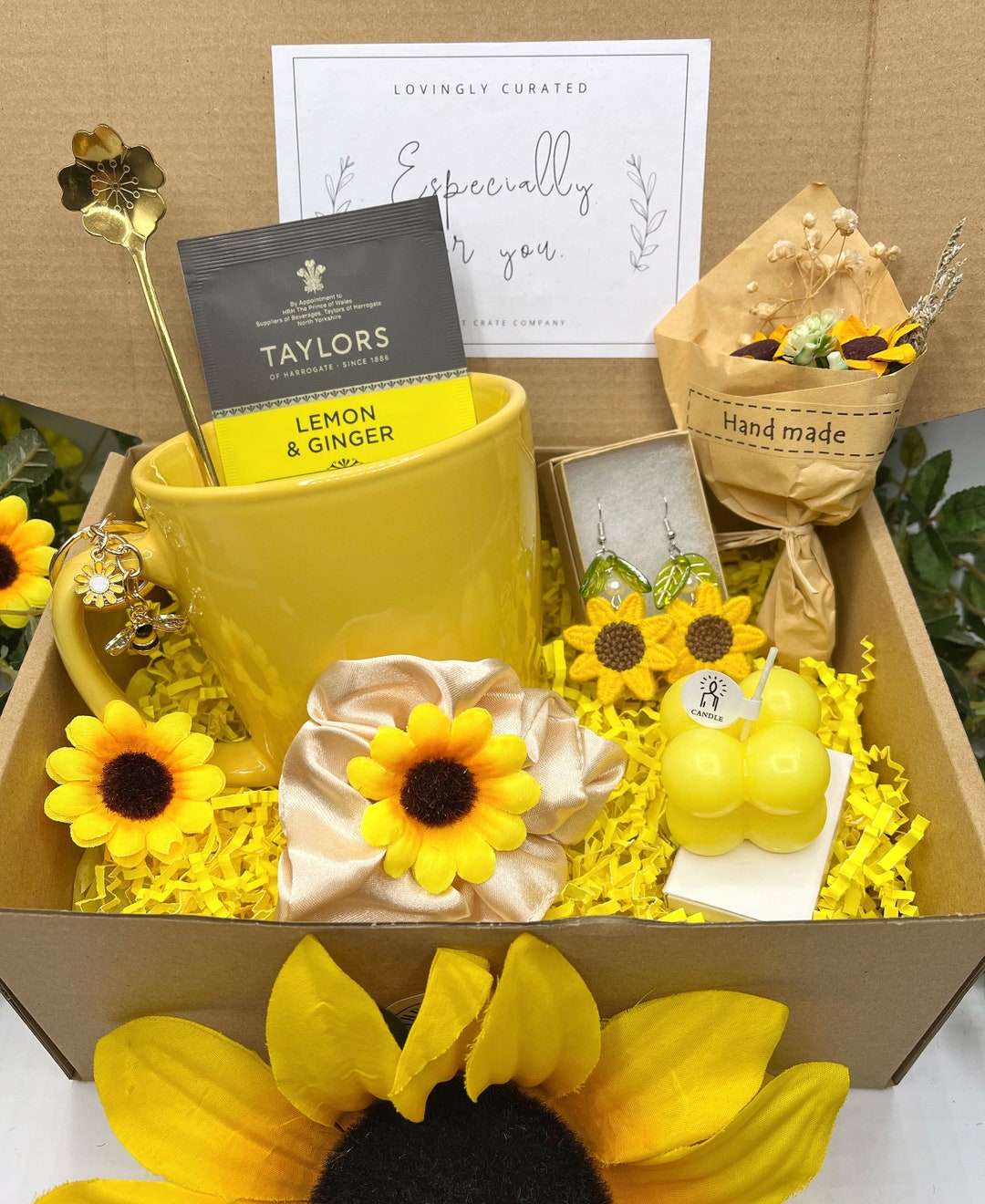 Sending Sunshine Gift Box Sunflower Birthday Gift Box for Etsy