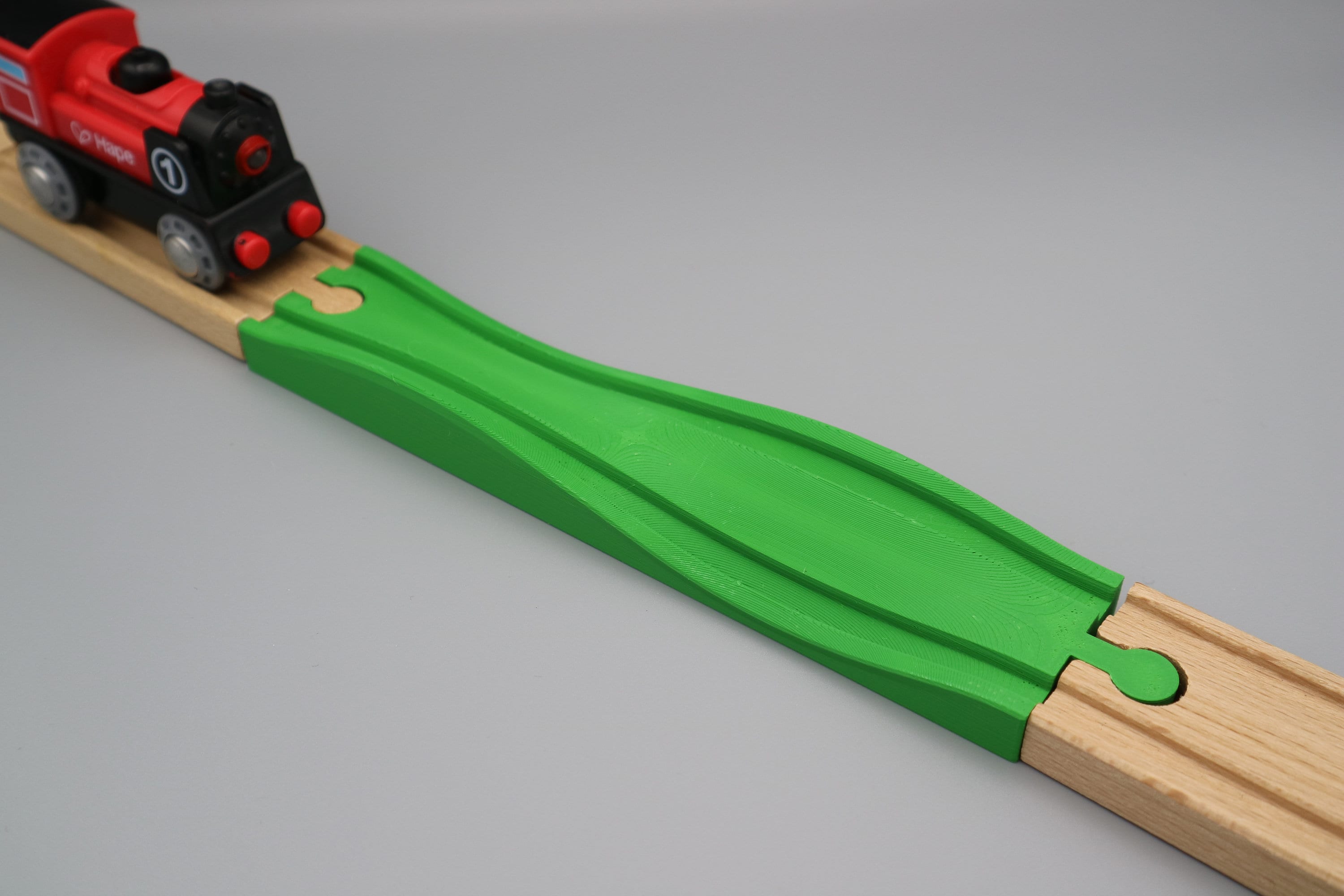Rail flexible pour train bois (Compatible Brio Ikea etc) by Olivier.L