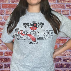 RBD T-shirt, rebelde tour, white rbd shirt, rbd 2023 tour shirt, rbd concert shirt, soy rebelde shirt, rbd 2023, rbd camisa, grey rbd shirt