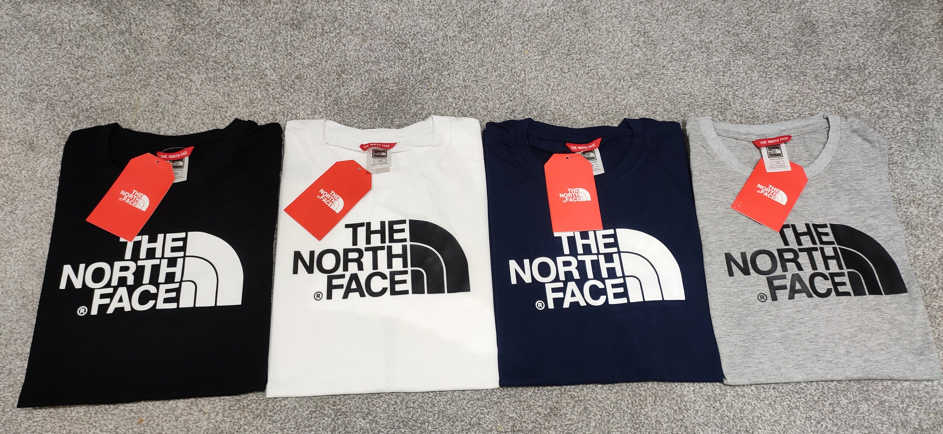 Mens the North Face Printed Big Logo Short Sleeve Tshirts Etsy UK