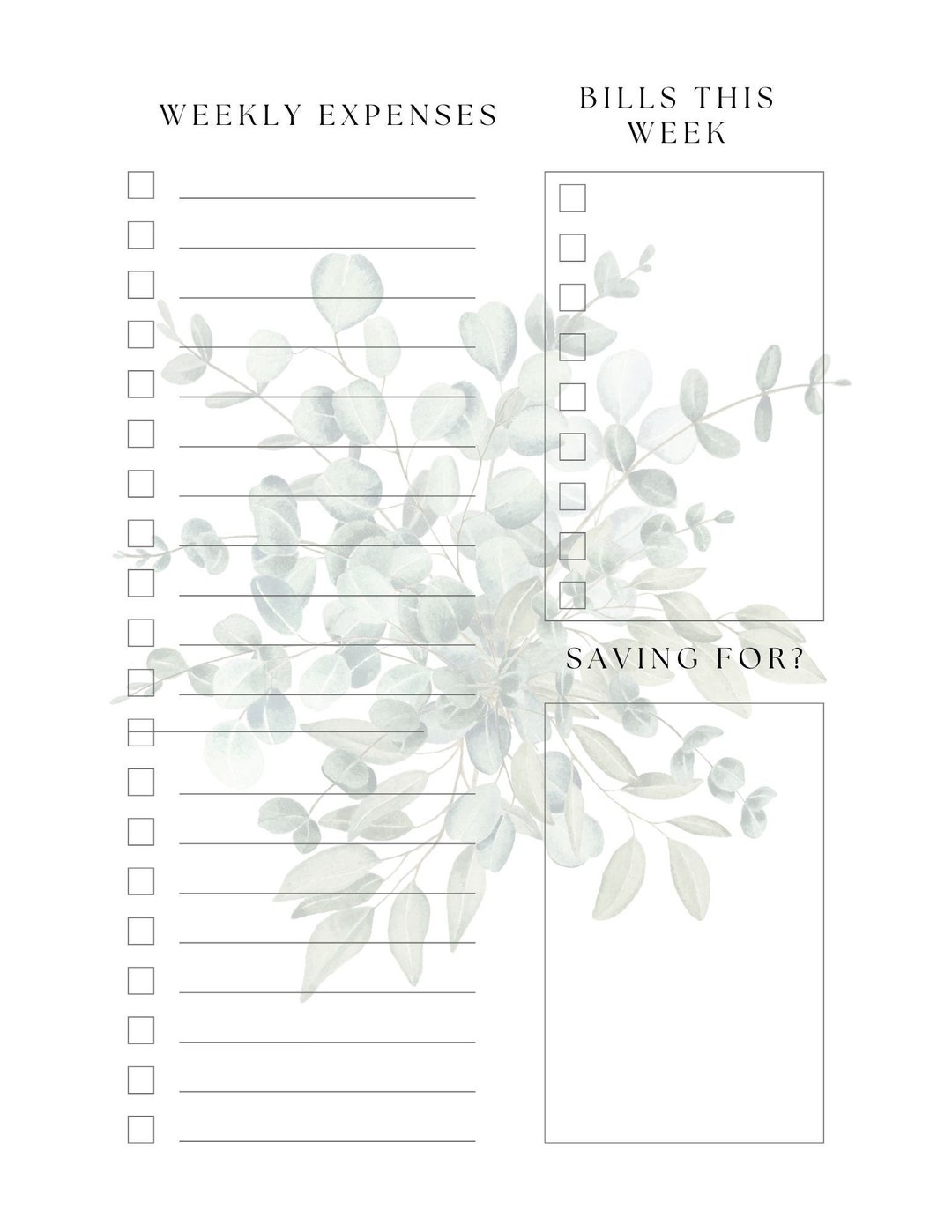 Planner Bundle Meal Plan Self Care To Do List Printable Grocery List Planner Bundle Meal Plan Self Care To Do List Printable Grocery List