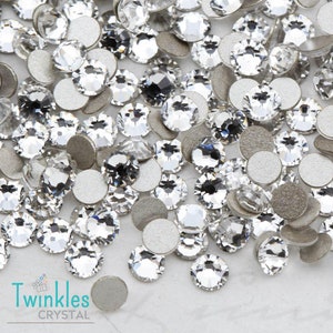 Swarovski 36pcs Flatback 1.7-6.5mm No Hotfix Rhinestone Nails Art 2058/2088 (SS5-SS30) - U Pick