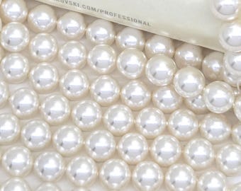 Swarovski Pearl Imitation Crystal Pearl - White #5810-650