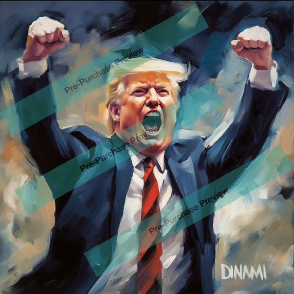 Triumphant Trump: A Digital Portrait of the 45th President