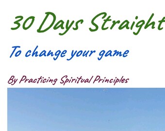 PDF- 30 Days Straight to Change your Game.