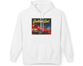 Felpa con cappuccio con copertina dell'album Southern Soul, regalo per gli amanti della musica, felpa grafica unisex, pullover dal design vintage, giacca con cappuccio retrò, pile caldo
