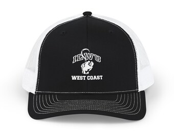 Cappellino snapback ILWU West Coast / Trucker con retro in rete