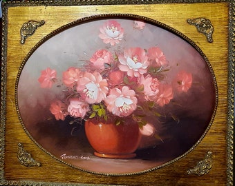 Still Life With Roses by Robert Cox (Vintage; unique; good condition)