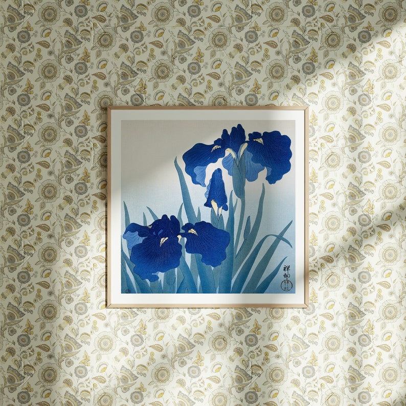Mockup vierkante houten lijst, mockup realistische kunstdruk (PSD) afbeelding 3