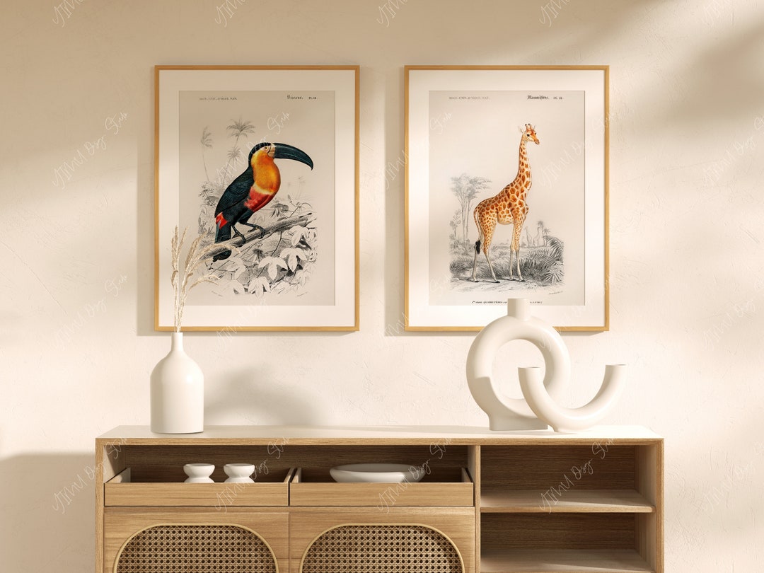 Double Frame Art Mock Ups,wood Frame Mockup,interior Frame Mockup