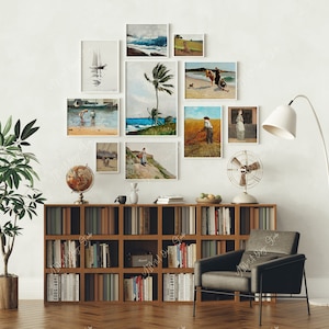 6 Piece Gallery Wall Frame Set in Multiple Sizes with Hanging Template -  Bed Bath & Beyond - 34483827