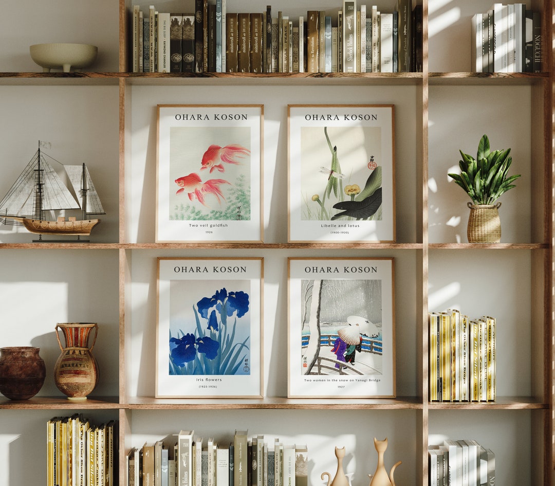 Set of 4 Wood Frame Mockup,3x4 Ratio Frame,poster Mockup,printable Art ...