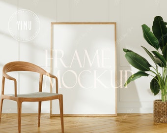 frame mockup,modern design mockup,5x7 frame mockup,poster mockup,minimalistic interior mockup,print frame mockup,natural light mockup