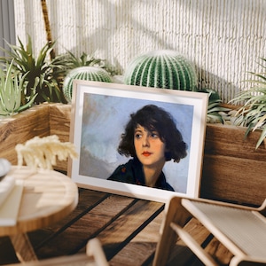 Horizontal Wood Frame Mockup,3x4 Ratio Frame,Print Poster Mockup,Picture Frame Mockup,Boho Frame,Realistic Mockup,Natural light,Smart Object