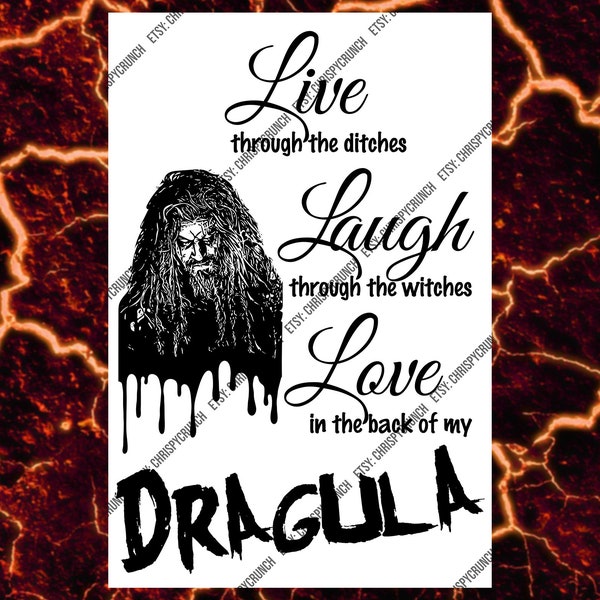 Rob Zombie Live Laugh Love Png Etsy