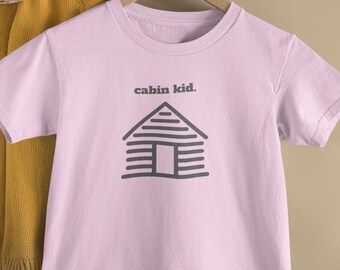 Toddler Cabin Shirt Boys Cabin Shirt Girls Cottage Shirt Cute Toddler Shirt Family Cabin Shirt Birthday Cabin T Shirt Kids Gift Outdoors