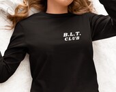 Bacon Sandwich Long Sleeve T-Shirt - BLT Club Foodie Fashion