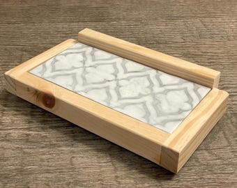 Chinchilla Cooling/ Chilling Tile Ledge with Poop Guard