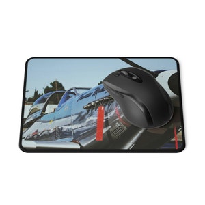 Awesome P51 Mustang Print on a on-Slip Mouse Pad