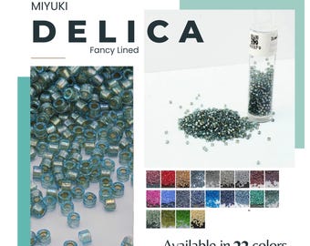 Seed Bead Colors, Dyed Lined Finish | DIY Jewelry Supply | Choose Your Color