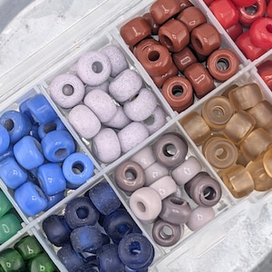Assorted Crow Rollers 5oz - Glass Beads For Jewelry Making