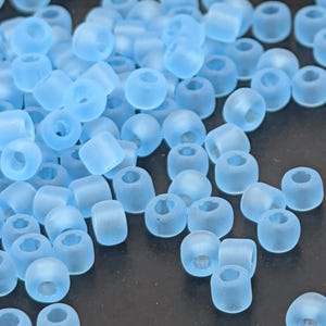 5590SB Transparent Matte Aqua 6/0