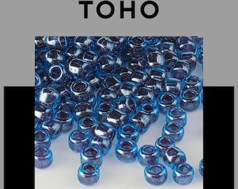 Bead Lot, Toho Round 8/0 Luster Palette | Choose Your Color | Diy Jewelry Supply | Eight Options