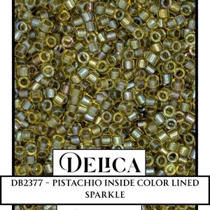 DB2377 - Pistachio Inside Color Lined Sparkle