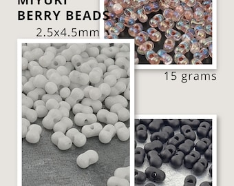 Miyuki Berry Bead, Seed Color Lot | DIY Jewelry Supply | Choose Finish