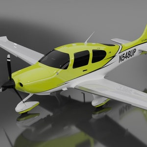 CRYSTAL 40 SR 航空機モデル Cirrus sr22 model - Etsy 日本