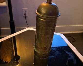 Antike Bronze Islamische Kaffeemühle