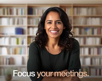 Bookcase Zoom Background | Professional Virtual Office (Digital Download)