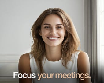 Clean Minimalist Virtual Background | Professional Zoom Meeting (Digital Download)