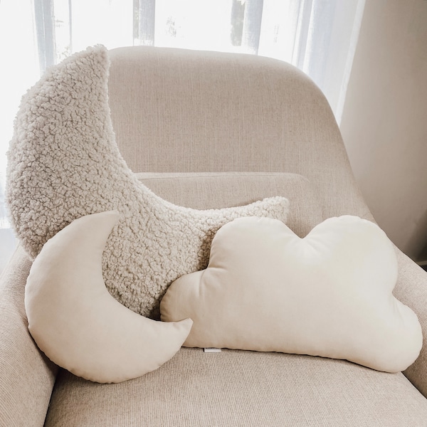 Moon cushion | moon pillow | nursery cushion | nursery pillow | nursery decor | baby gift