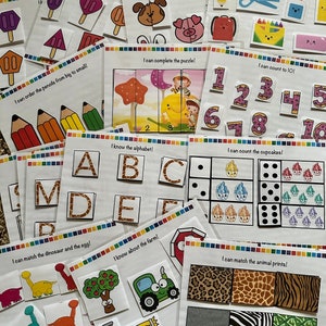 Toddler and Preschool Learning Busy Book