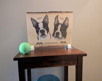 Custom Pet Portrait - Large Rectangle